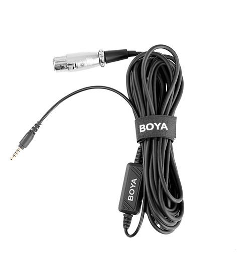 Boya BY-BCA6 XLR to 3.5mm Plug Microphone Cable